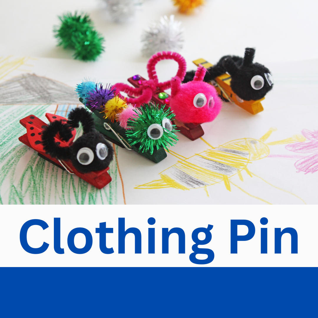 May 30-June 1: Make a Bug Clothing Pin 1 May 30-June 1: Make a Bug Clothing Pin