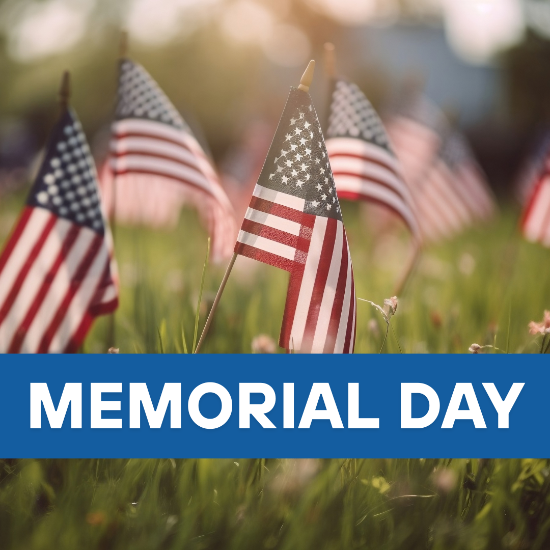 May 23-25: Memorial Day Weekend 1 May 23-25: Memorial Day Weekend